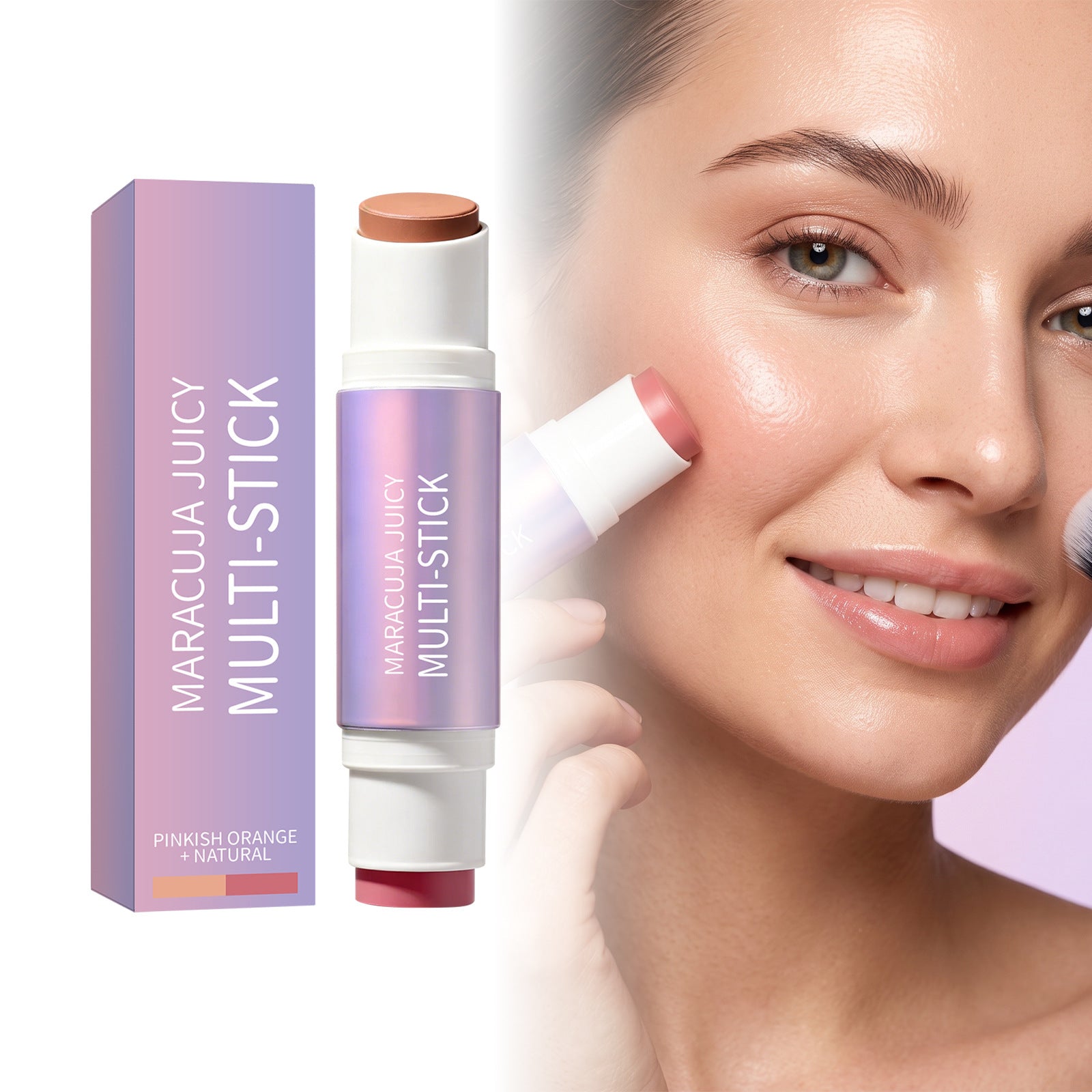 Portable contouring blush