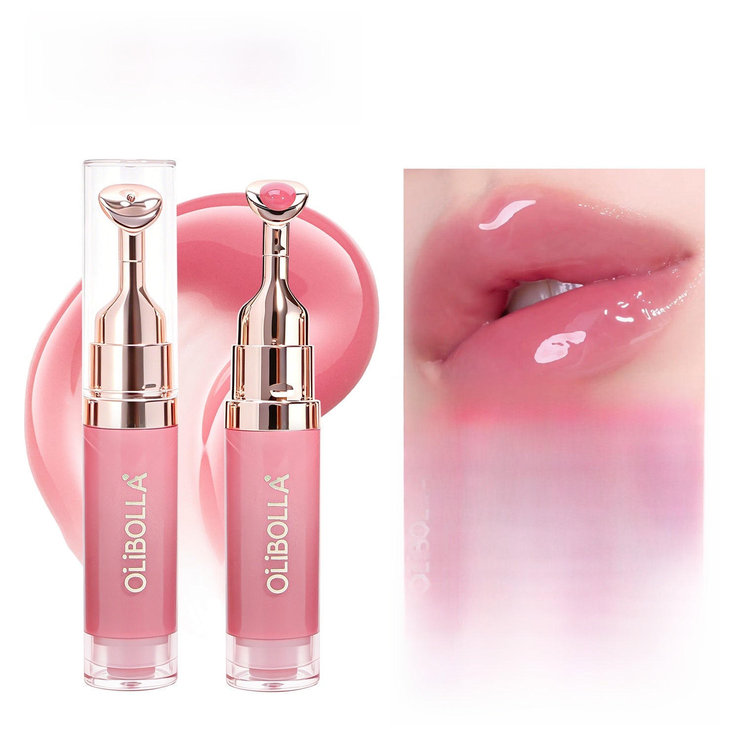 Metal Massage Head Lip Gloss. Elfaria