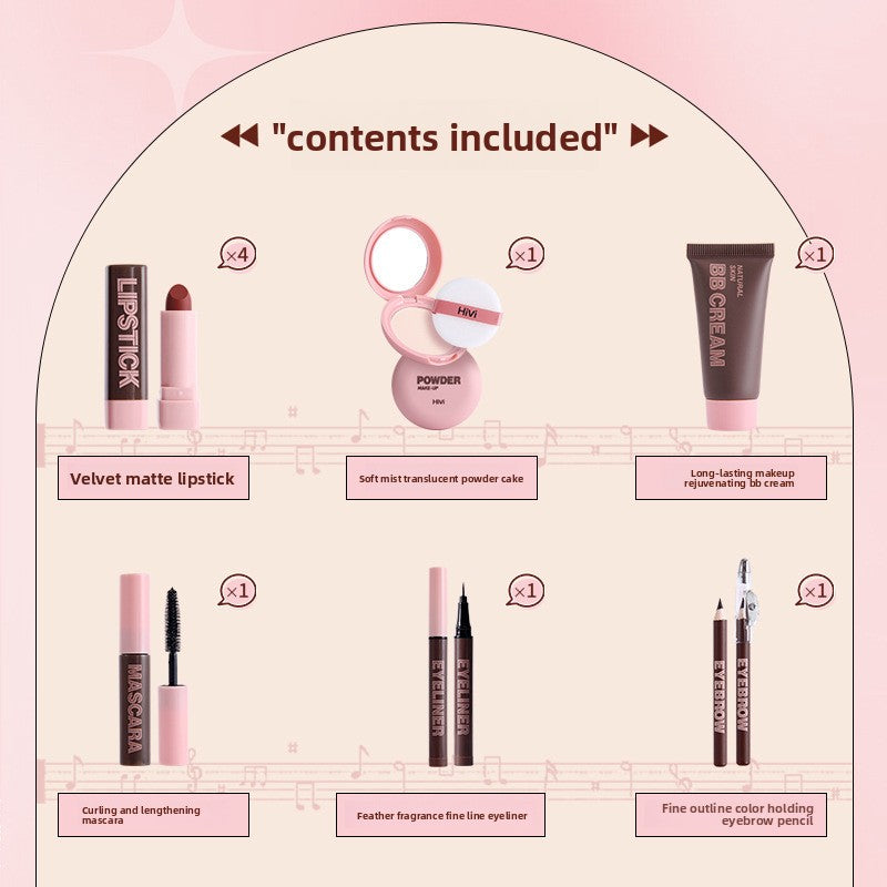 HiVi Pink Vinyl Record Trendy Makeup