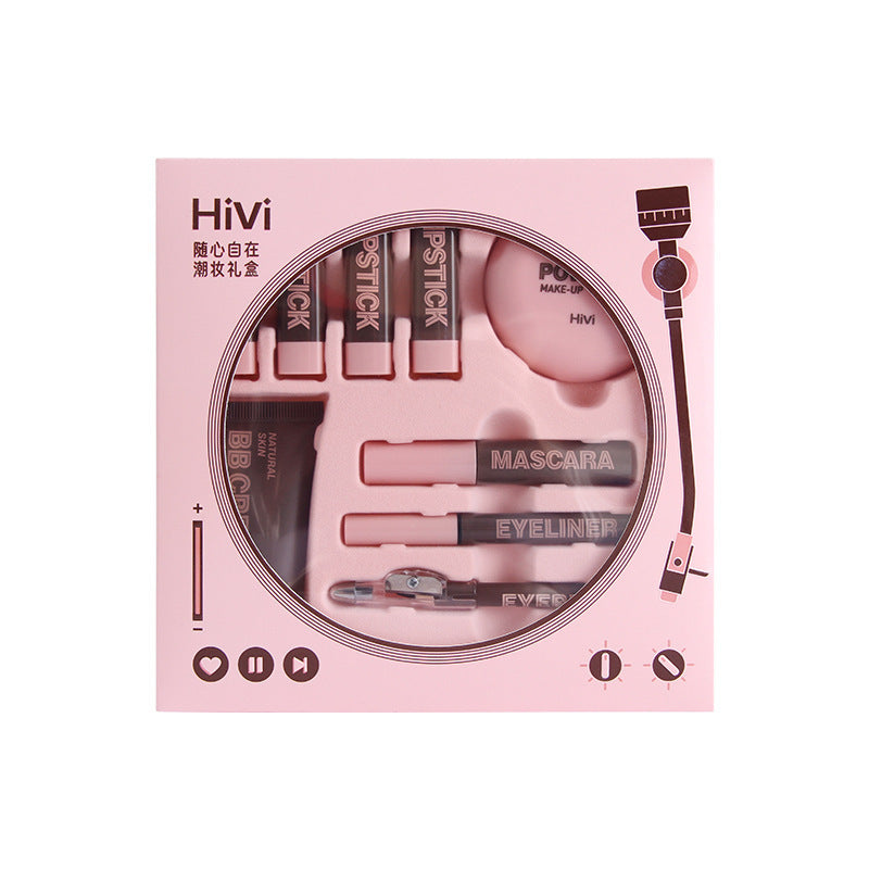 HiVi Pink Vinyl Record Trendy Makeup