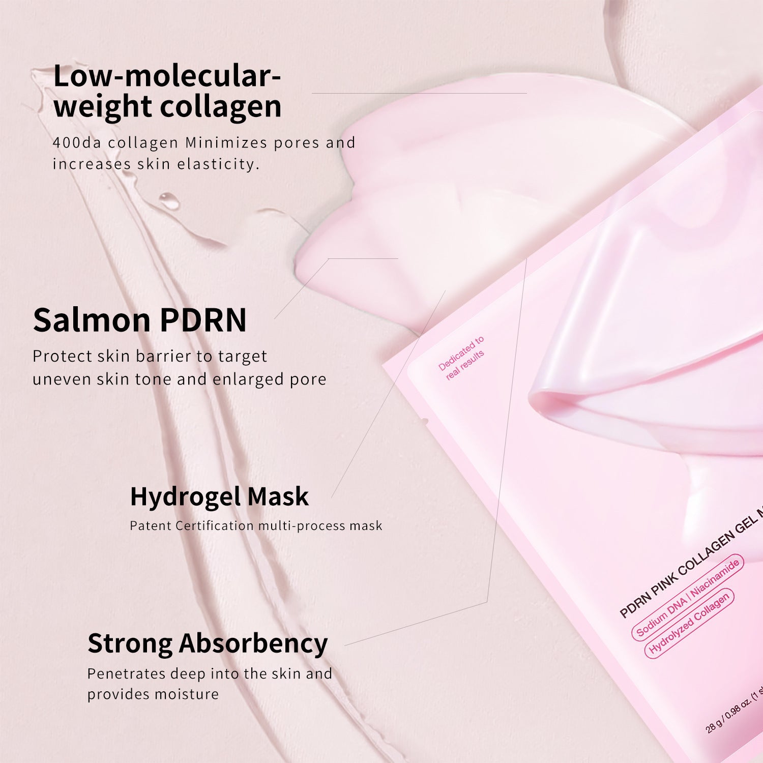 Pink Collagen Mask