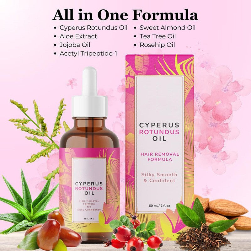 Cyperus Rotundus Oil Hair Removal Formula
