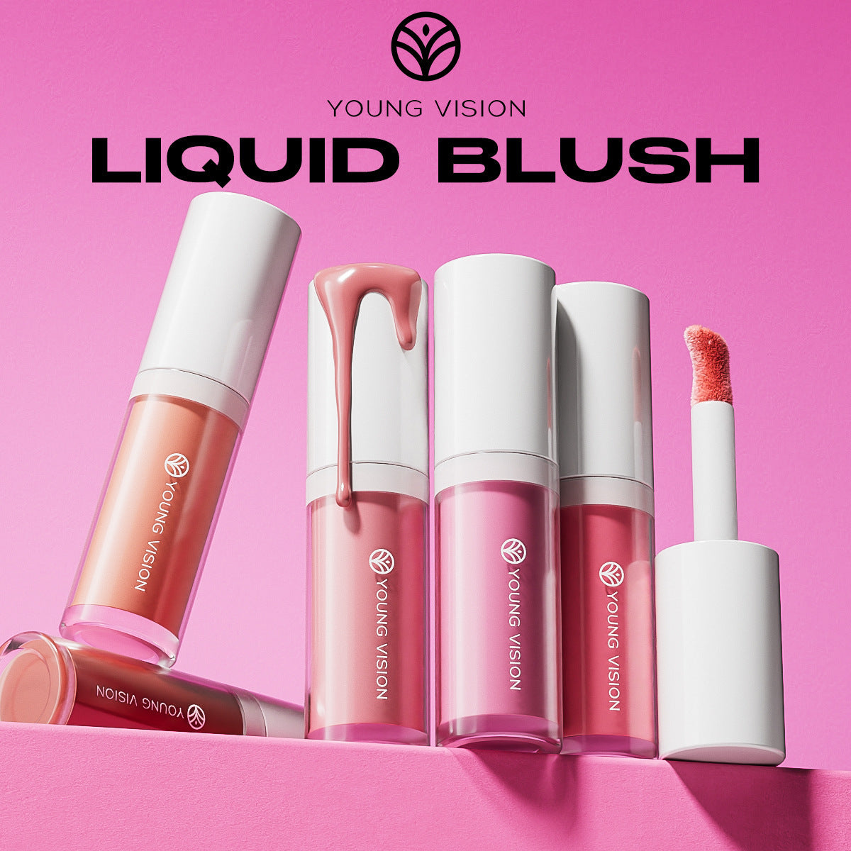 Young Vision 5-Color Matte Liquid Blush