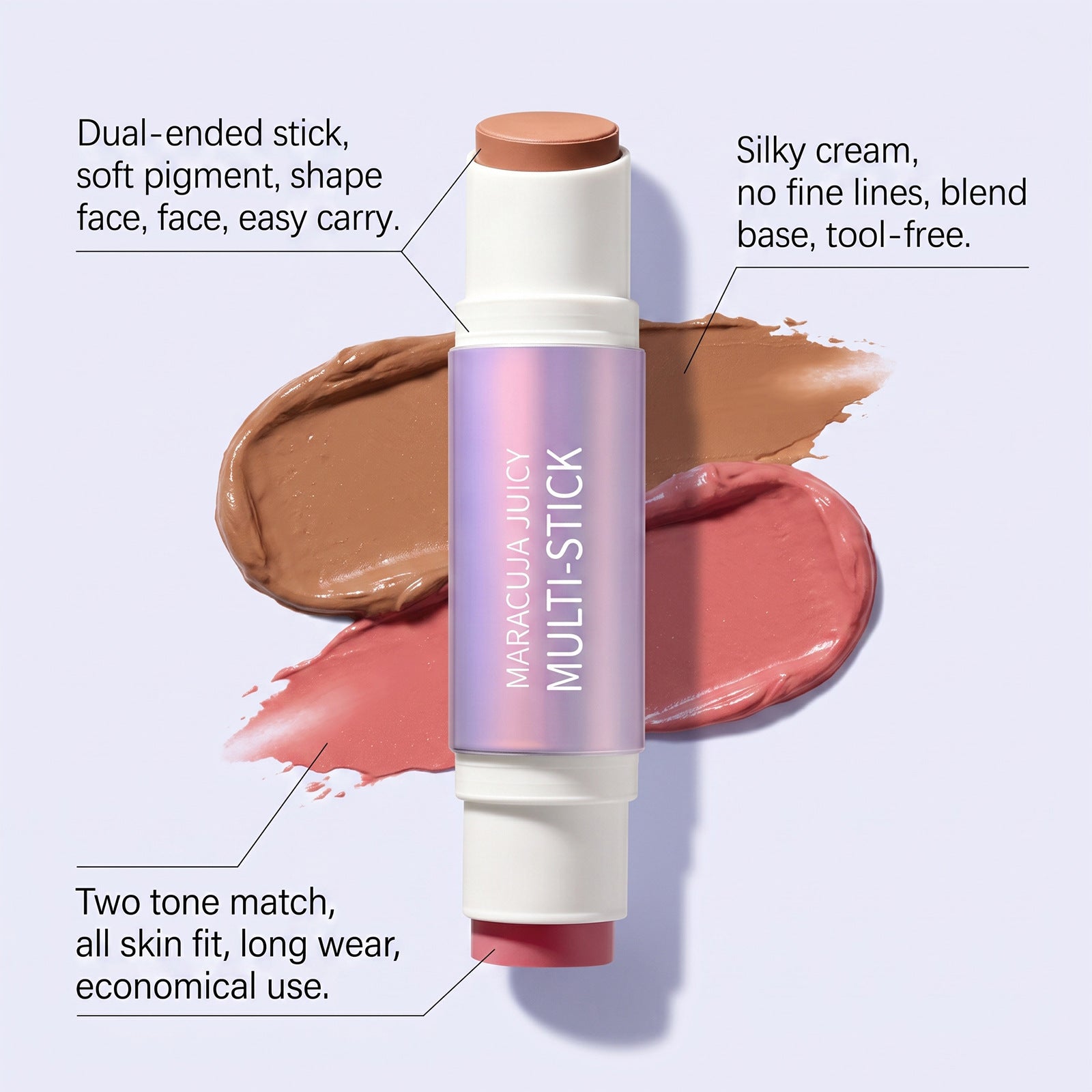 Portable contouring blush